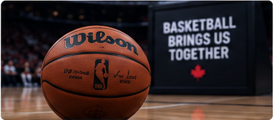 Basketball courtside scene used to illustrate NBA betting research and game-day market context