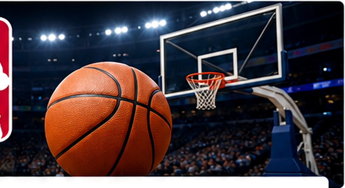 Basketball arena with ball and hoop for the Canadian NBA betting guide