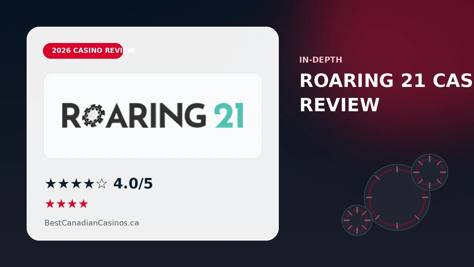 Roaring 21 Casino 2026 casino review