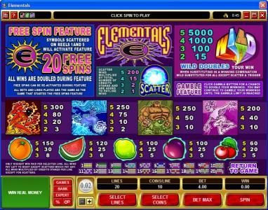 Elementals game screenshot 2