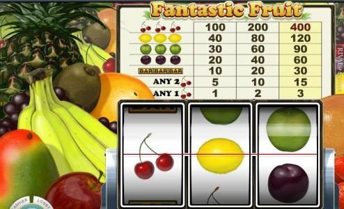 Fantastic Fruit slot preview