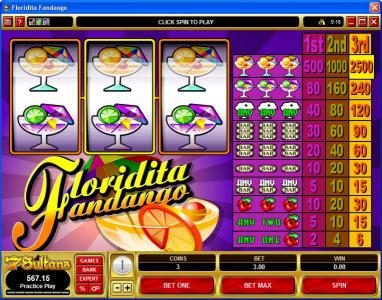 Floridita Fandango slot preview