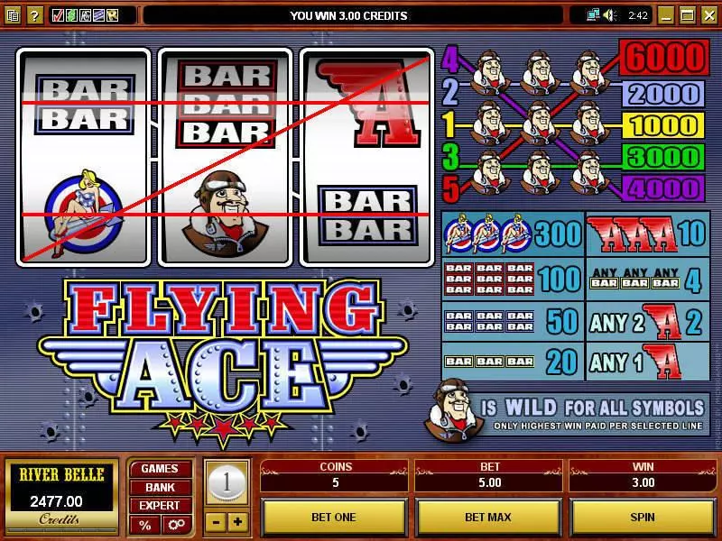 Flying Ace game screenshot 2