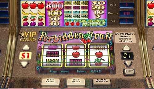 Forbidden Fruit slot preview