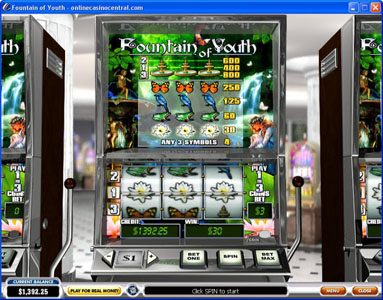 Fountain of Youth slot preview
