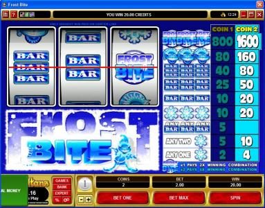 Frost Bite slot preview