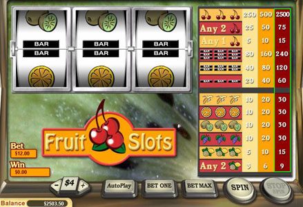 Fruit Slots Review: A Pure Three-Reel Fruit Machine slot preview