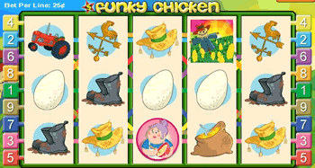Funky Chicken slot preview