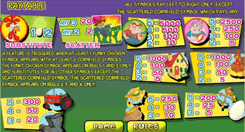 Funky Chicken game screenshot 2