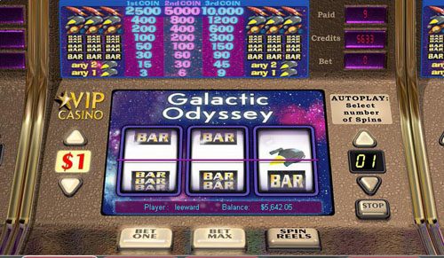 Galactic Odyssey slot preview