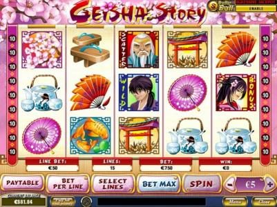 Geisha Story game screenshot 1