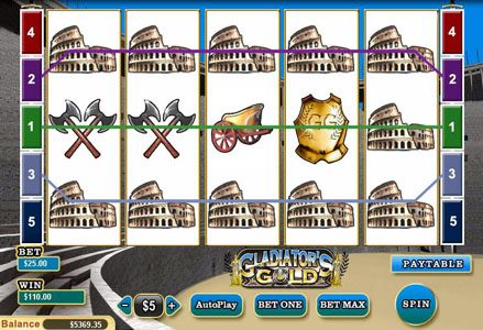 Gladiator's Gold slot preview
