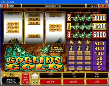 Goblin's Gold game screenshot 1