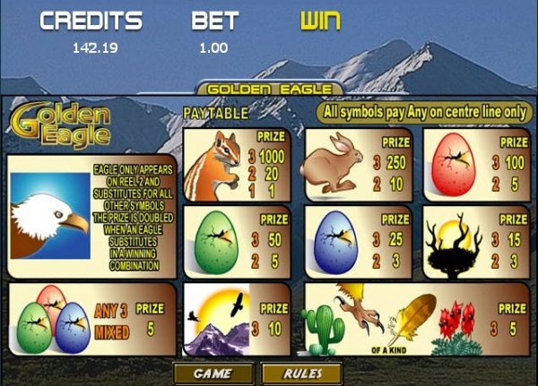 Golden Eagle game screenshot 2