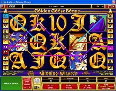 Golden Goose: Winning Wizards game screenshot 1