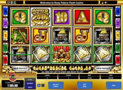 Gopher Gold game screenshot 1
