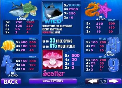 Great Blue game screenshot 2