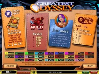 Greatest Odyssey game screenshot 2
