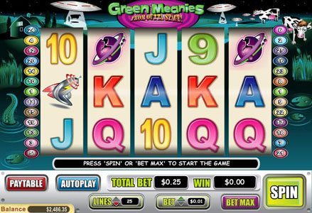 Green Meanies game screenshot 1