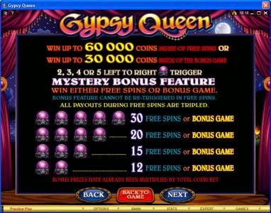 Gypsy Queen game screenshot 2