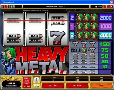 Heavy Metal game screenshot 1