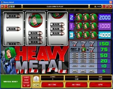 Heavy Metal game screenshot 2