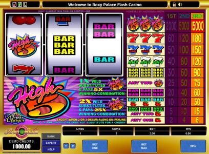 High 5 game screenshot 1
