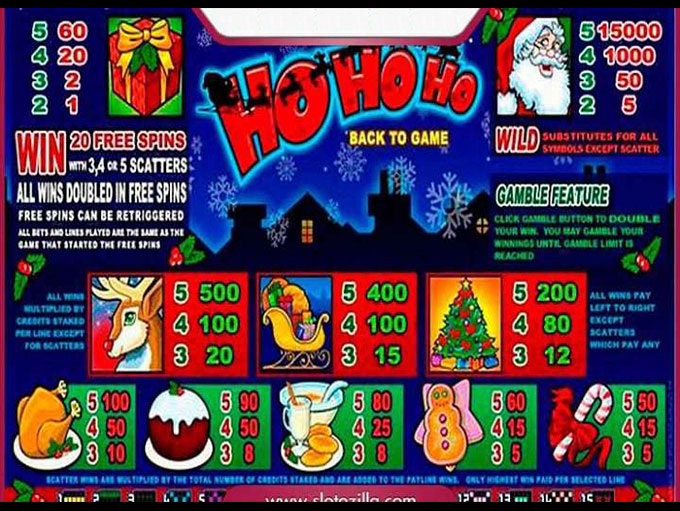 Ho Ho Ho game screenshot 2