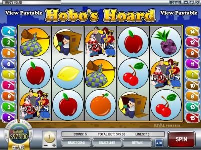 Hobo's Hoard game screenshot 1