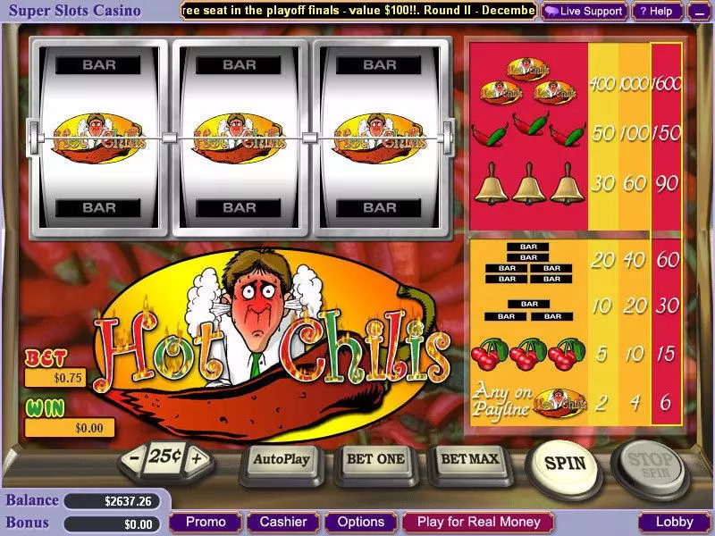 Hot Chilis game screenshot 2