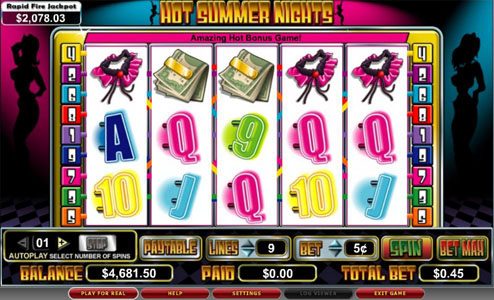 Hot Summer Nights game screenshot 1