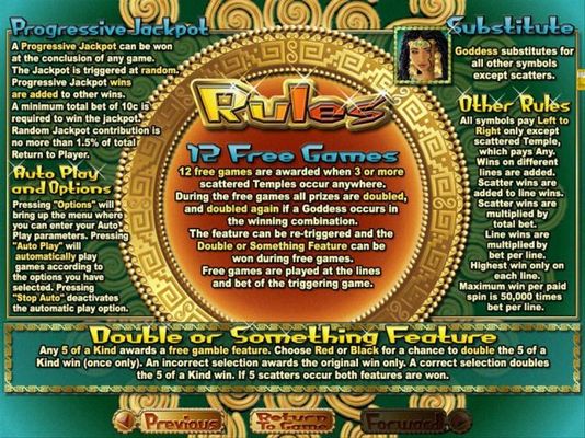 Incan Goddess game screenshot 2