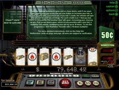 I.R.I.S. 3000 game screenshot 1