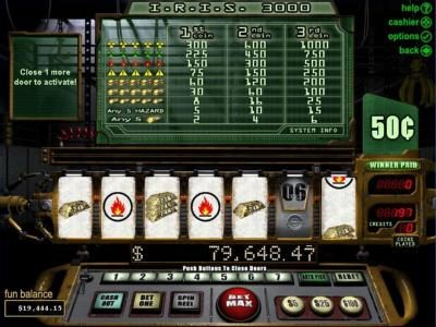 I.R.I.S. 3000 game screenshot 2