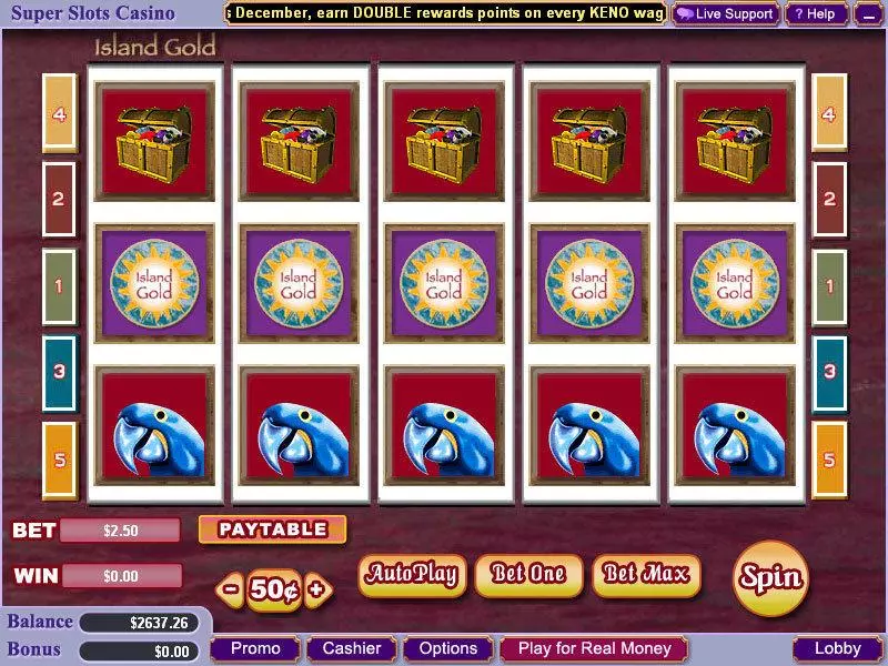 Island Gold game screenshot 1