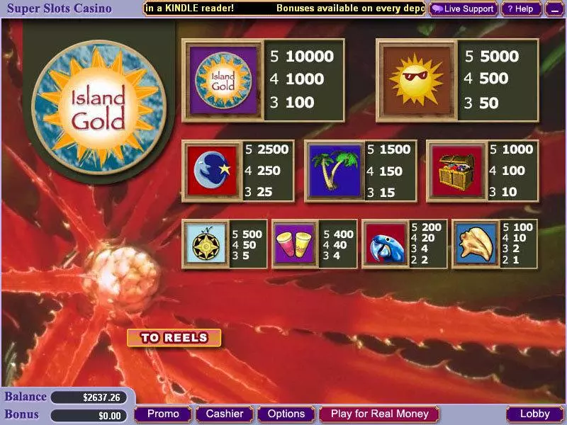 Island Gold game screenshot 2