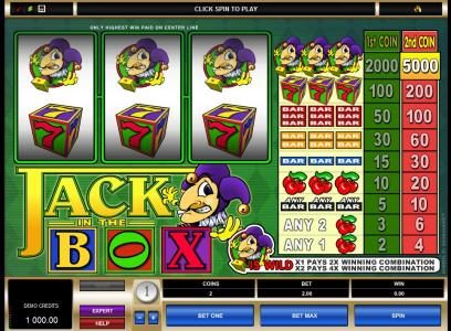 Jack in the Box game screenshot 1