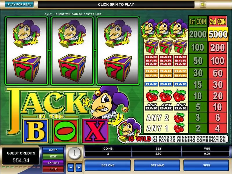 Jack in the Box game screenshot 2