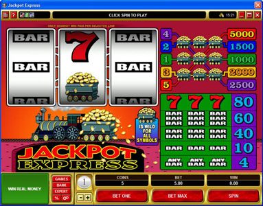 Jackpot Express game screenshot 1