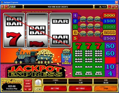 Jackpot Express game screenshot 2