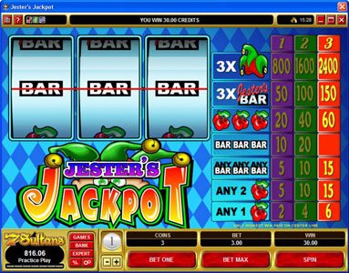 Jester's Jackpot game screenshot 1
