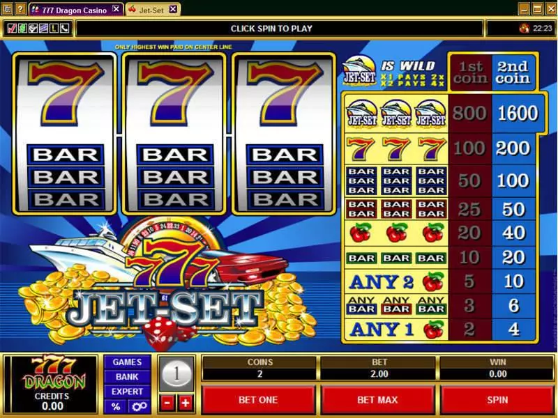 Jet-Set game screenshot 1
