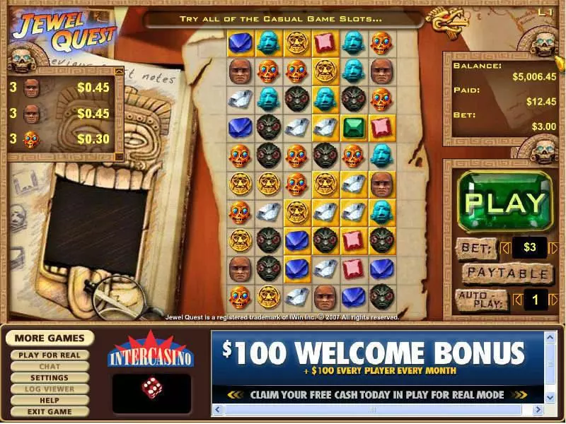 Jewel Quest game screenshot 2