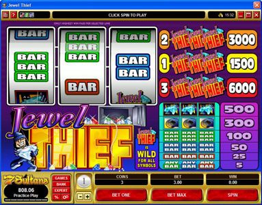 Jewel Thief game screenshot 1