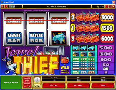 Jewel Thief game screenshot 2