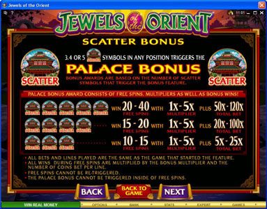 Jewels of the Orient game screenshot 2