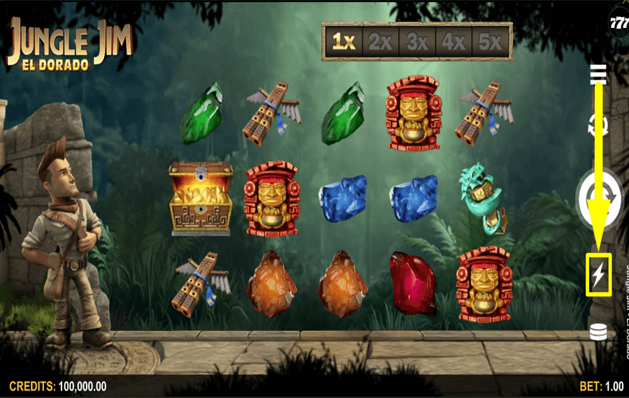 Jungle Jim El Dorado game screenshot 2