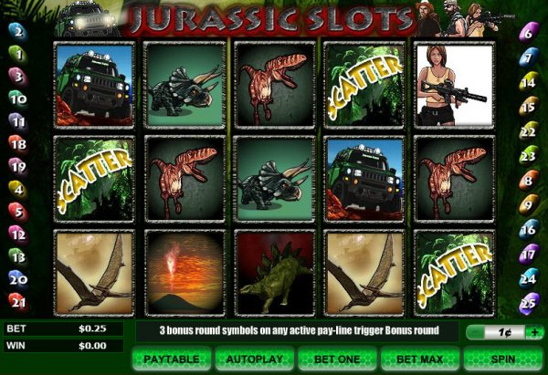 Jurassic game screenshot 1