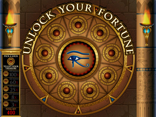 King Tut's Fortune game screenshot 2