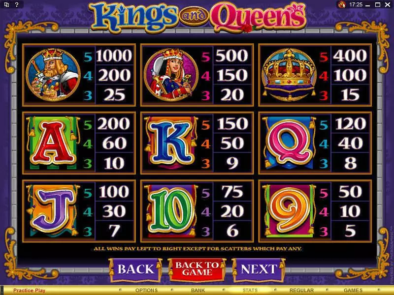 Kings and Queens game screenshot 2